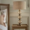Cox & Cox Table Lamps<Aged Bubble Glass Table Lamp