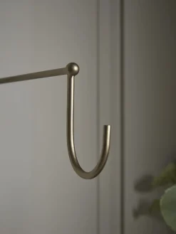 Cox & Cox Hooks & Hook Racks<Antique Brass Effect Wall Hook