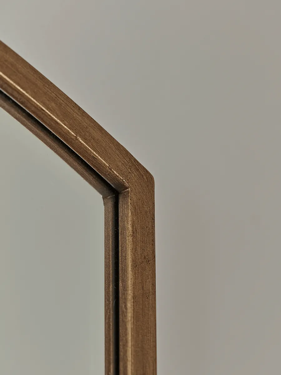 Cox & Cox Full Length Mirrors|Wall Mirrors<Antique Gold Arch Top - Full Length Mirror