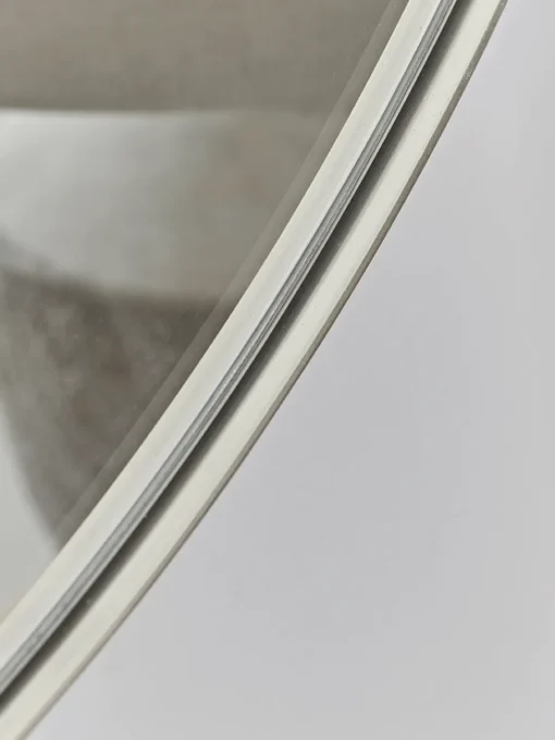 Cox & Cox Round Mirrors|Wall Mirrors<Antique Silver Slim Frame Round Mirror