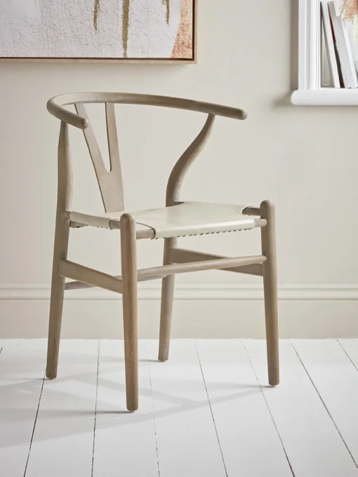 Cox & Cox Dining Chairs<Bow Back Dining Chair - Soft Grey
