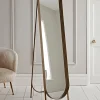 Cox & Cox Full Length Mirrors<Brushed Gold Full Length Mirror