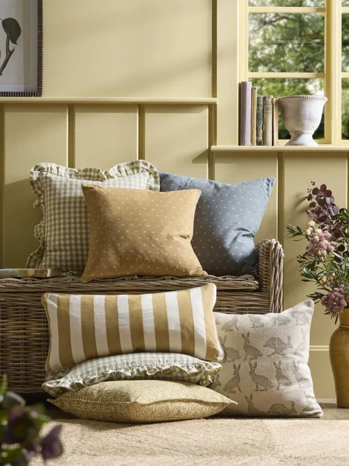 Cox & Cox Cushions|Cushions<Bumble Bee Cushion - Blue