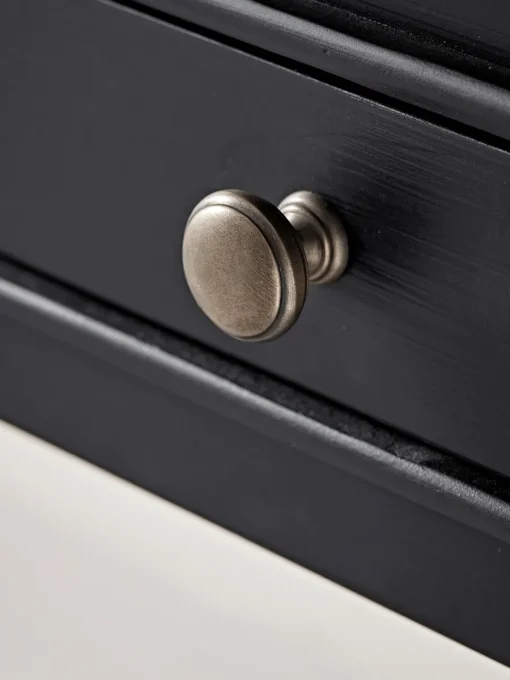 Cox & Cox Bedside Tables|Bedside Tables<Camille Bedside Table - Black