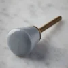 Cox & Cox Hardware<Ceramic Tapered Knob - Blue