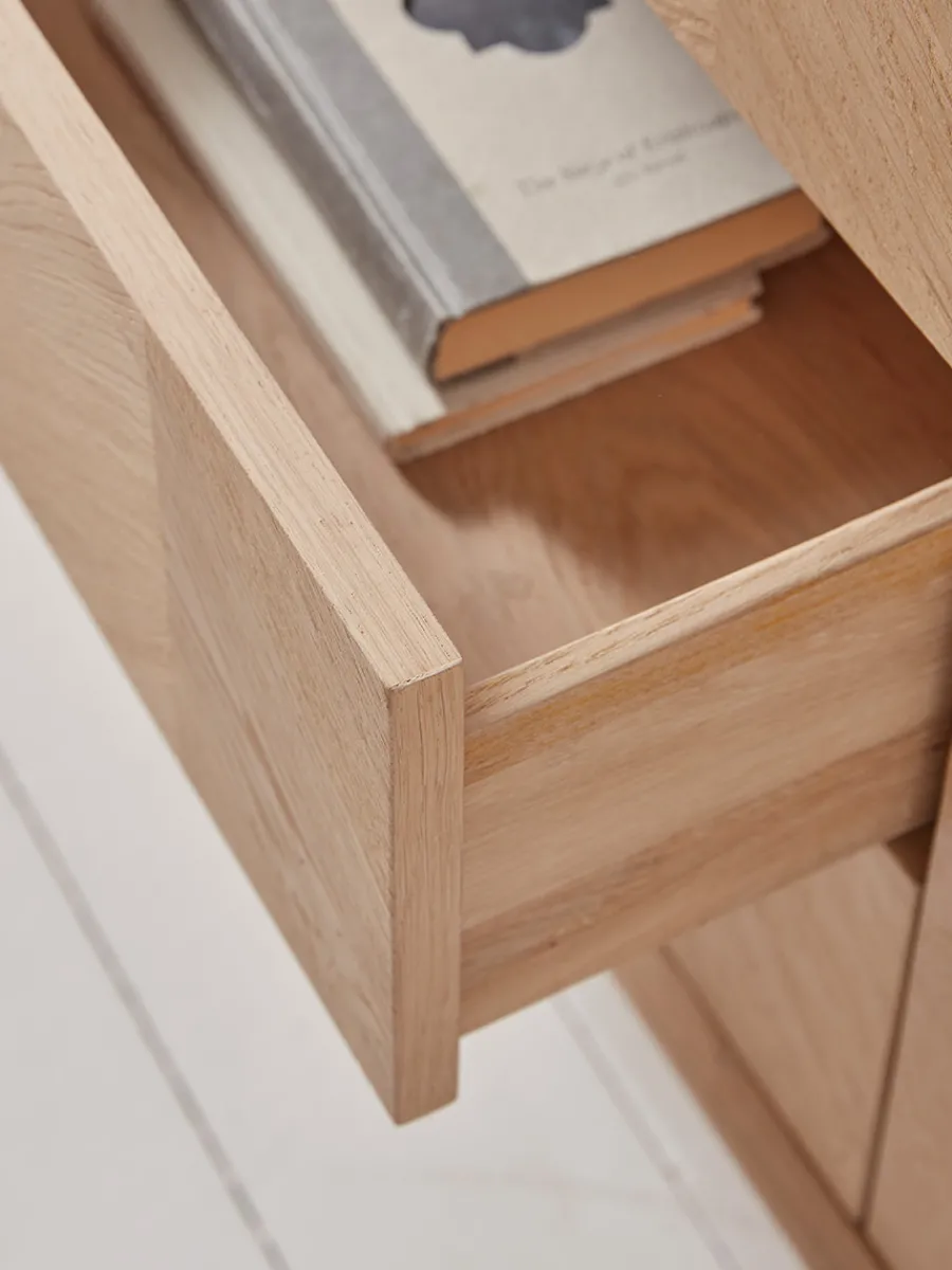 Cox & Cox Sideboards<Chevron Oak Sideboard