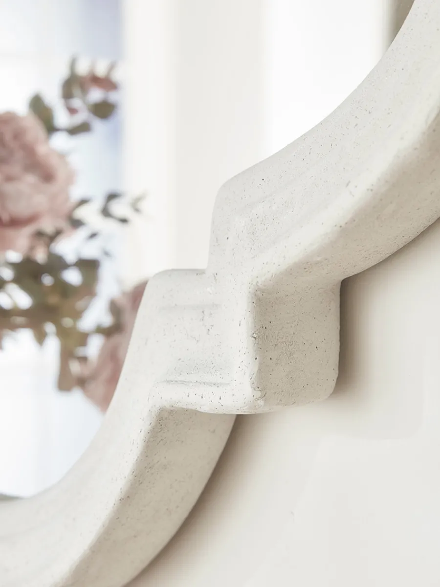 Cox & Cox Wall Mirrors<Concrete Effect Maroq Mirror