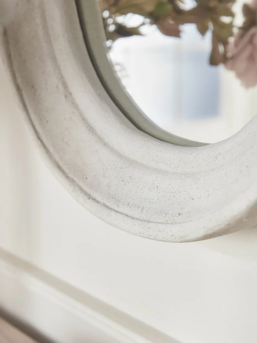 Cox & Cox Wall Mirrors<Concrete Effect Maroq Mirror