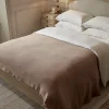 Cox & Cox Bedding|Bedding<Cotton Dusky Rose Weaving Bedspread