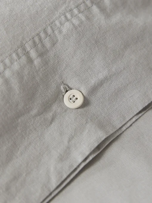 Cox & Cox Bedding|Bedding<Cotton King Duvet Cover Set - Pewter Grey