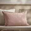 Cox & Cox Cushions|Cushions<Cotton Linen Rectangular Cushion - Vintage Rose