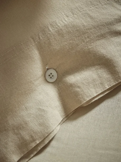 Cox & Cox Bedding|Bedding<Cotton Super King Duvet Cover Set - Flax