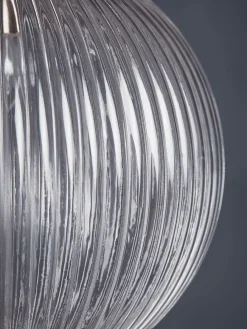 Cox & Cox Pendants<Deco Round Fluted Pendant