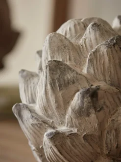Cox & Cox Ornaments<Decorative Artichoke - Whitewashed