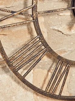 Cox & Cox Decorative Outdoors<Distressed Indoor Outdoor Clock - Medium