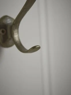 Cox & Cox Hooks & Hook Racks<Double Hook - Brass