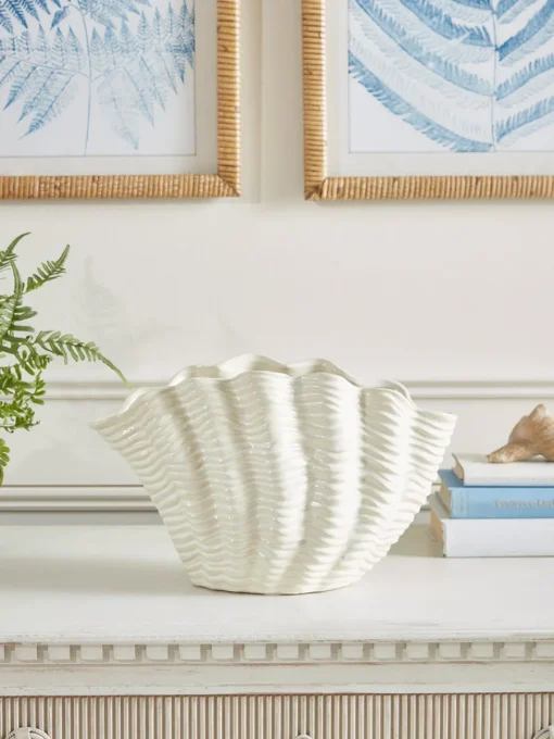 Cox & Cox Vases<Faux Clam Vase