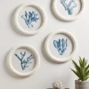 Cox & Cox Wall Art<Four Coral Framed Prints