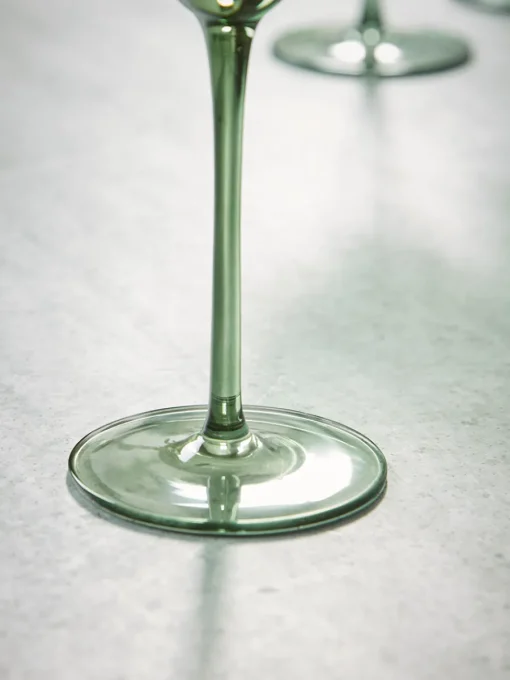 Cox & Cox Kitchen Accessories & Tableware|Glassware<Four Olive Wine Glasses