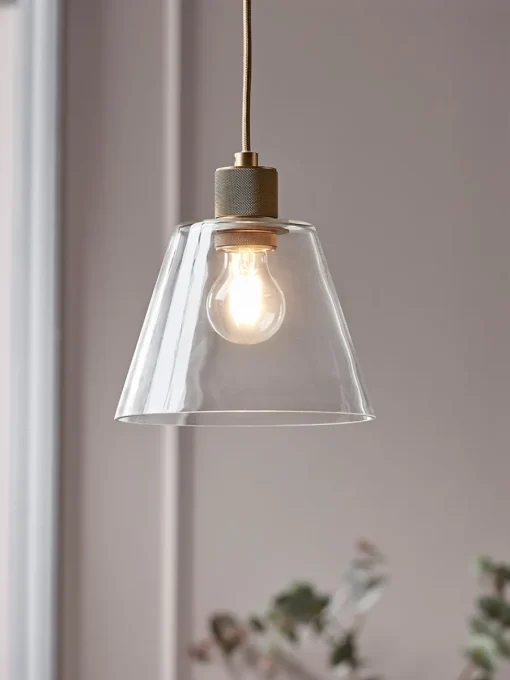 Cox & Cox Pendants<Glass Tapered Pendant