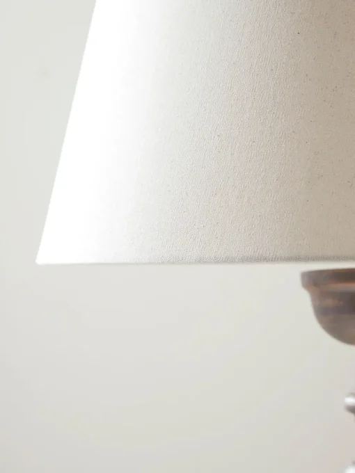 Cox & Cox Floor Lamps<Greywash Turned Floor Lamp