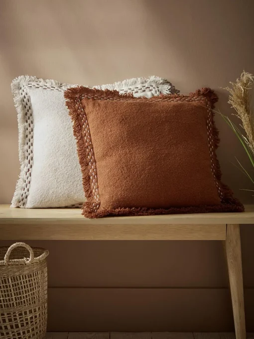 Cox & Cox Cushions|Cushions<Hampshire Cushion - Rust