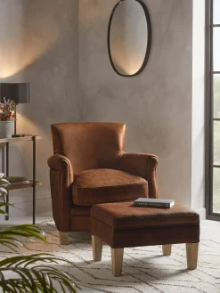 Cox & Cox Armchairs & Loveseats<Hardwick Leather Armchair