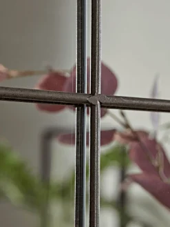 Cox & Cox Decorative Mirrors|Wall Mirrors<Industrial Curved Top Window Mirror