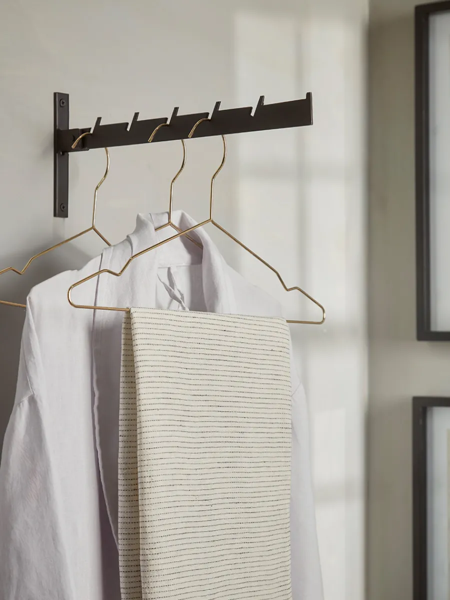 Cox & Cox Hooks & Hook Racks<Industrial Hinged Hook Rack