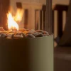 Cox & Cox Braziers & Firepits<Large Portable Firepit - Olive