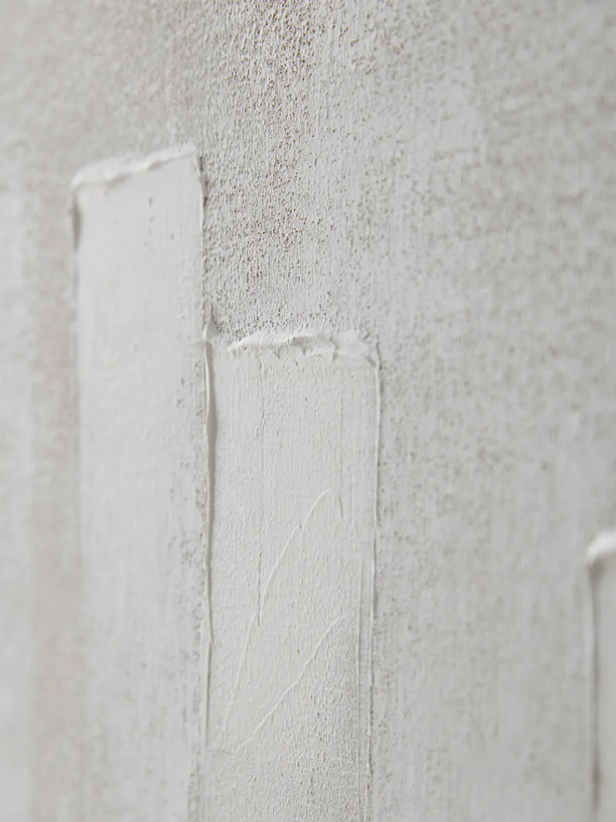 Cox & Cox Wall Art<Layered Neutral Stripe Canvas