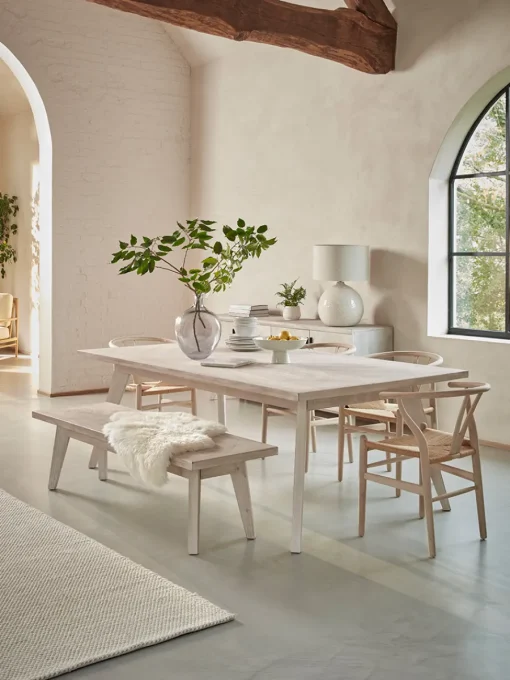 Cox & Cox Benches<Limewashed Parquet Bench