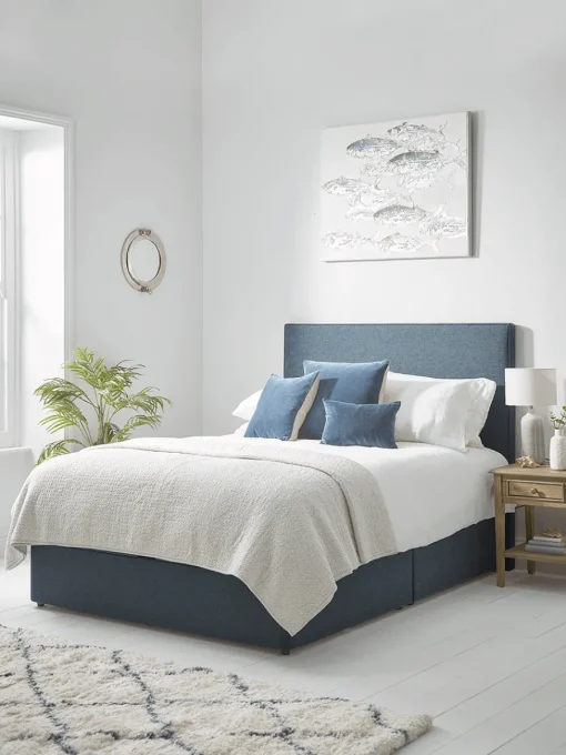 Cox & Cox Beds, Headboards & Mattresses<Lina Storage Bed Base - Navy