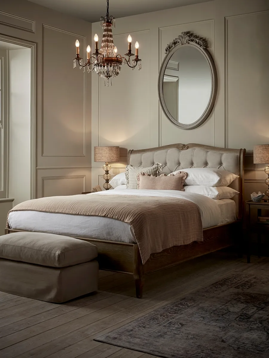Cox & Cox Beds, Headboards & Mattresses<Louves Bed - Kingsize