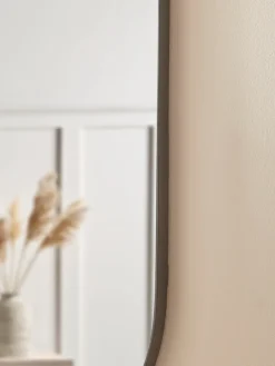 Cox & Cox Wall Mirrors<Lozenge Shaped Wall Mirror - Black