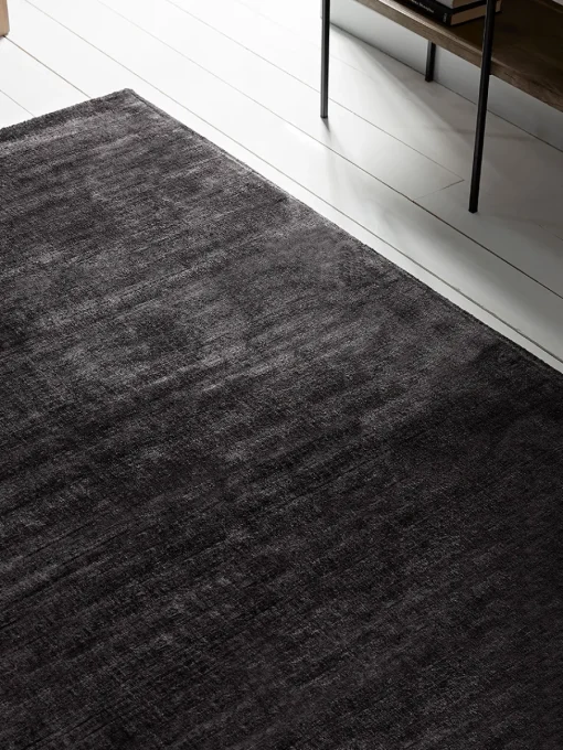 Cox & Cox Rugs|Rugs<Luna Charcoal Rug - Medium