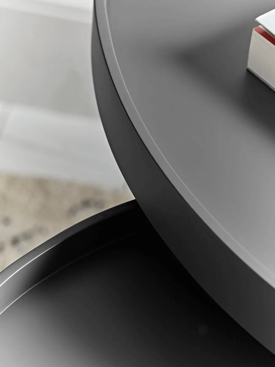 Cox & Cox Side Tables<Mila Side Tables - Charcoal