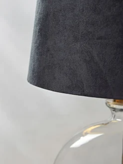 Cox & Cox Table Lamps<Navy & Brass Table Lamp