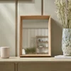 Cox & Cox Wall Mirrors<Oak Deep Framed Mirror - Square