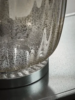 Cox & Cox Table Lamps<Oversized Mercuried Glass Table Lamp