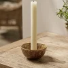 Cox & Cox Candle Holders<Reactive Glaze Dinner Candle Holder