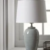 Cox & Cox Table Lamps|Bedside Lights<Ribbed Crackle Glaze Table Lamp