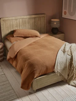 Cox & Cox Bedding|Bedding<Ribbed Duvet Set - King