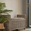 Cox & Cox Shoe Storage|Benches<Round Rattan Storage Bench - Large