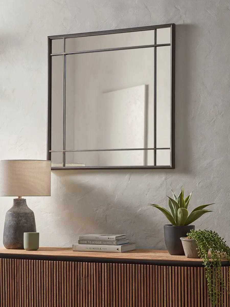 Cox & Cox Wall Mirrors<Square Panelled Mirror