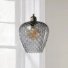 Cox & Cox Pendants<Tapered Textured Pendant - Grey