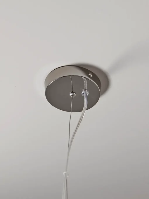 Cox & Cox Pendants<Tapered Textured Pendant - Grey