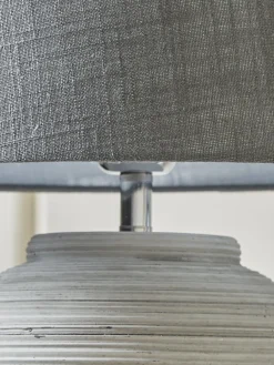 Cox & Cox Table Lamps|Bedside Lights<Textured Stone Effect Table Lamp