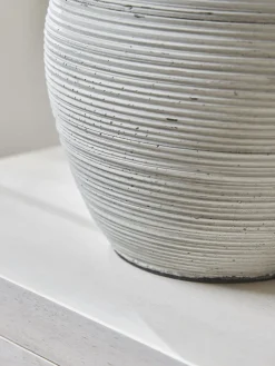 Cox & Cox Table Lamps|Bedside Lights<Textured Stone Effect Table Lamp