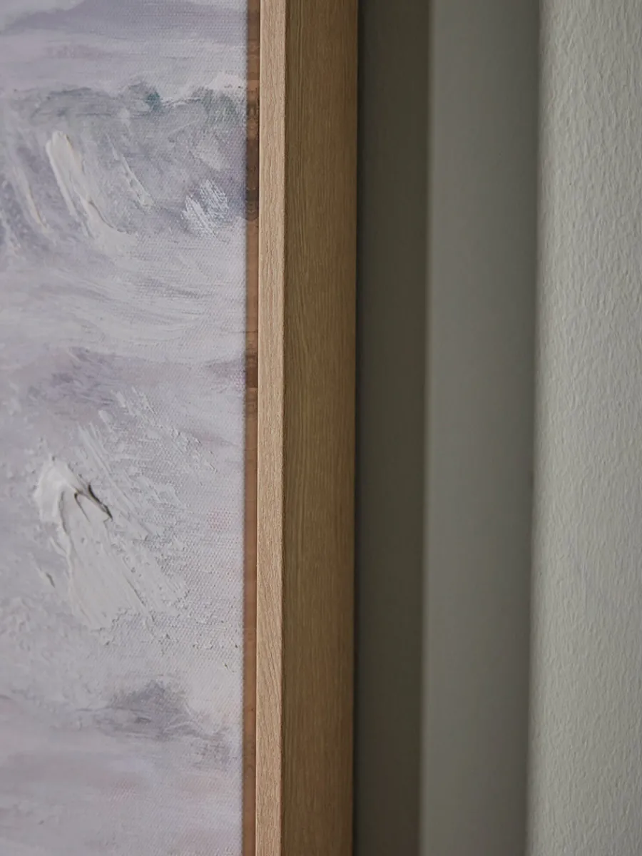 Cox & Cox Wall Art<Three Framed Coastal Canvases